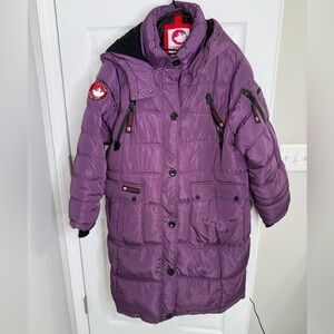 Canada Goose Purple Women's Long Parka